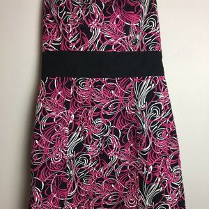 Ann Taylor Loft Petite 6 Strapless Party Dress